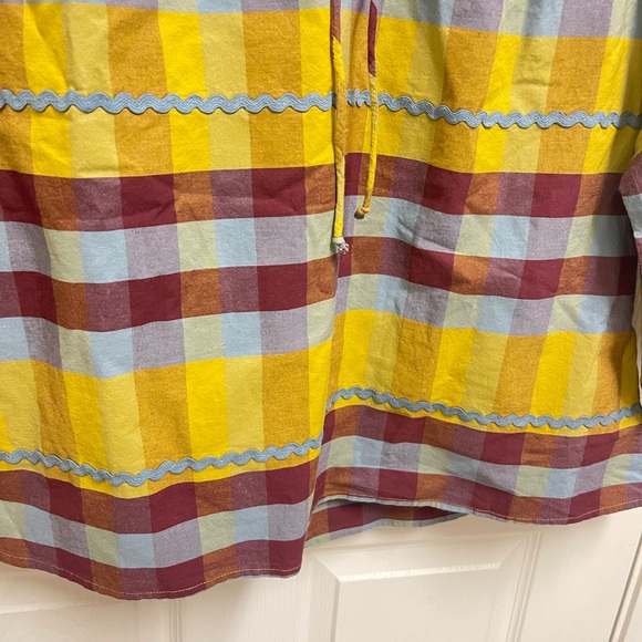 Sunshine Tienda Plaid Blouse - Picture 6 of 11
